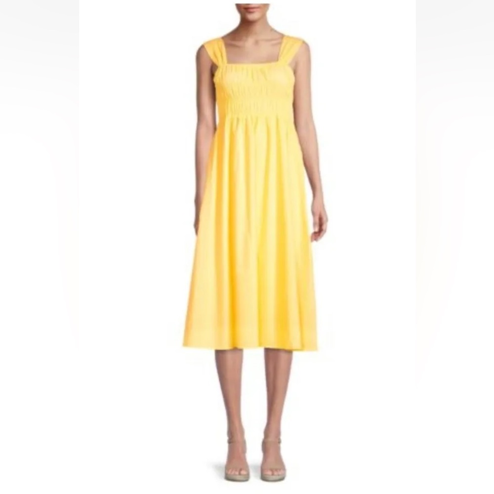 Nanette Lepore size 4 women's dress in yellow.
